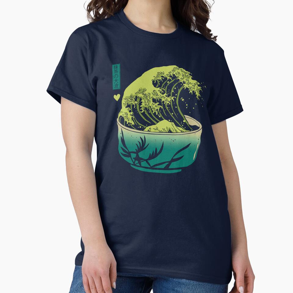 The Great Wave of Matcha by Elan Harris