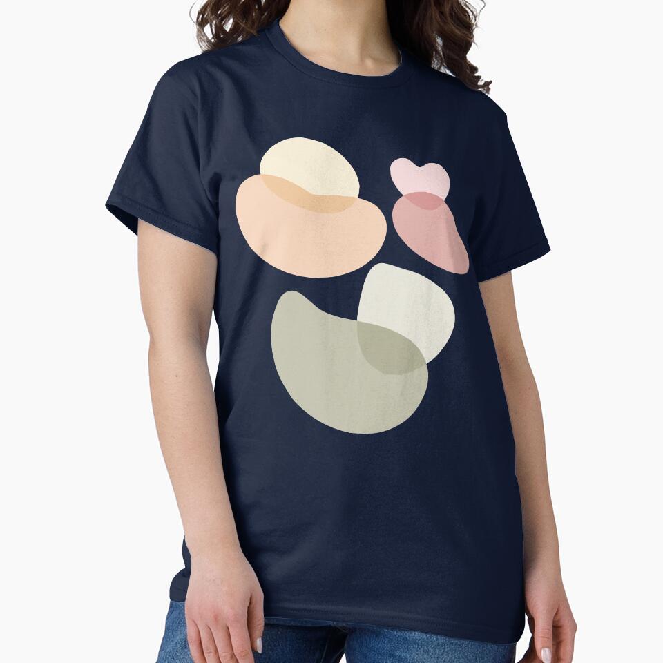 Boho Pastel Tee, Women's Bohemian Shirt by chipmuckdesignn