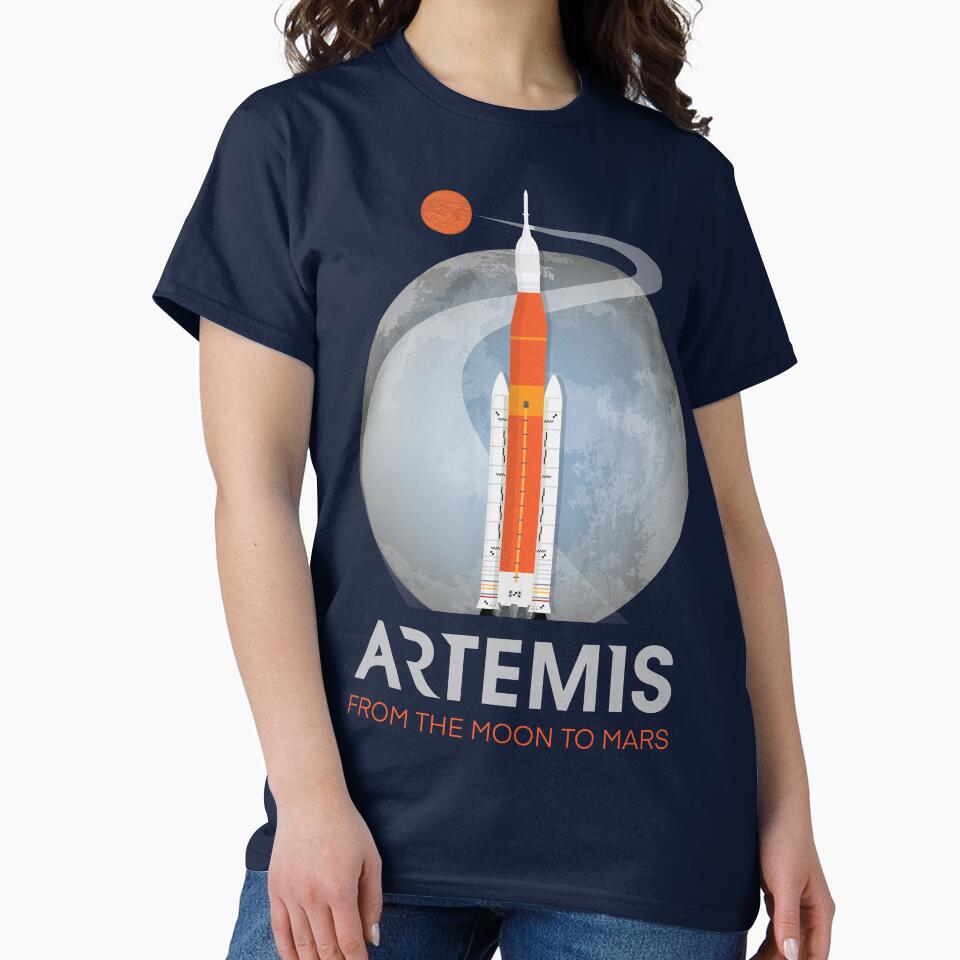 Artemis Space Program Fan Art by blackdogshop