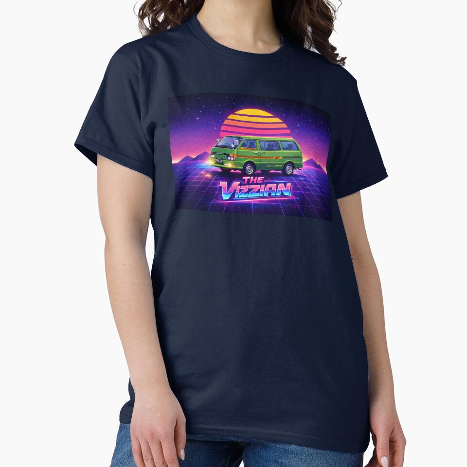 The Hill Gang – Retro 80s Vanette Van Synthwave Poster by Cult Graphics