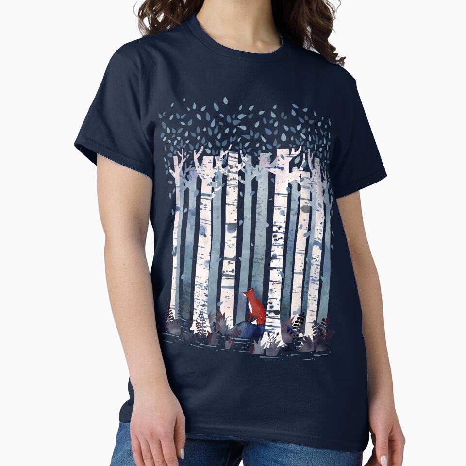 The Birches (in Blue) by littleclyde