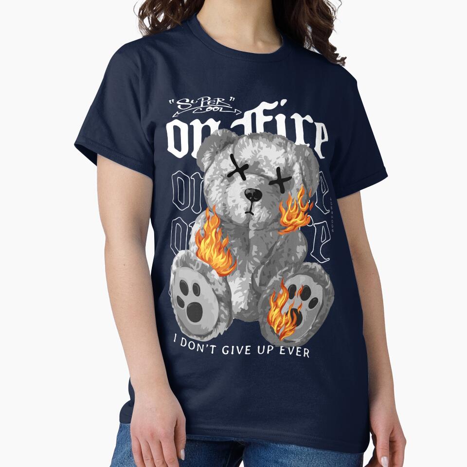 Cool Bear Graphic Design, Urban Streetwear by Swagistaan1