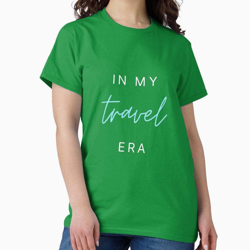 In My Travel Era – Travel Quote for Travel Lovers - turquoise by PiX by PE