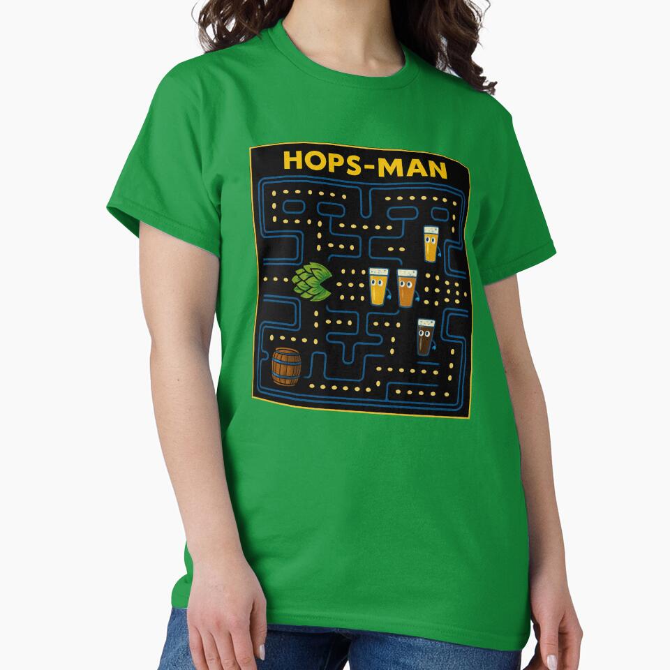 Hops-Man Beer Gamer Design by VestBeer