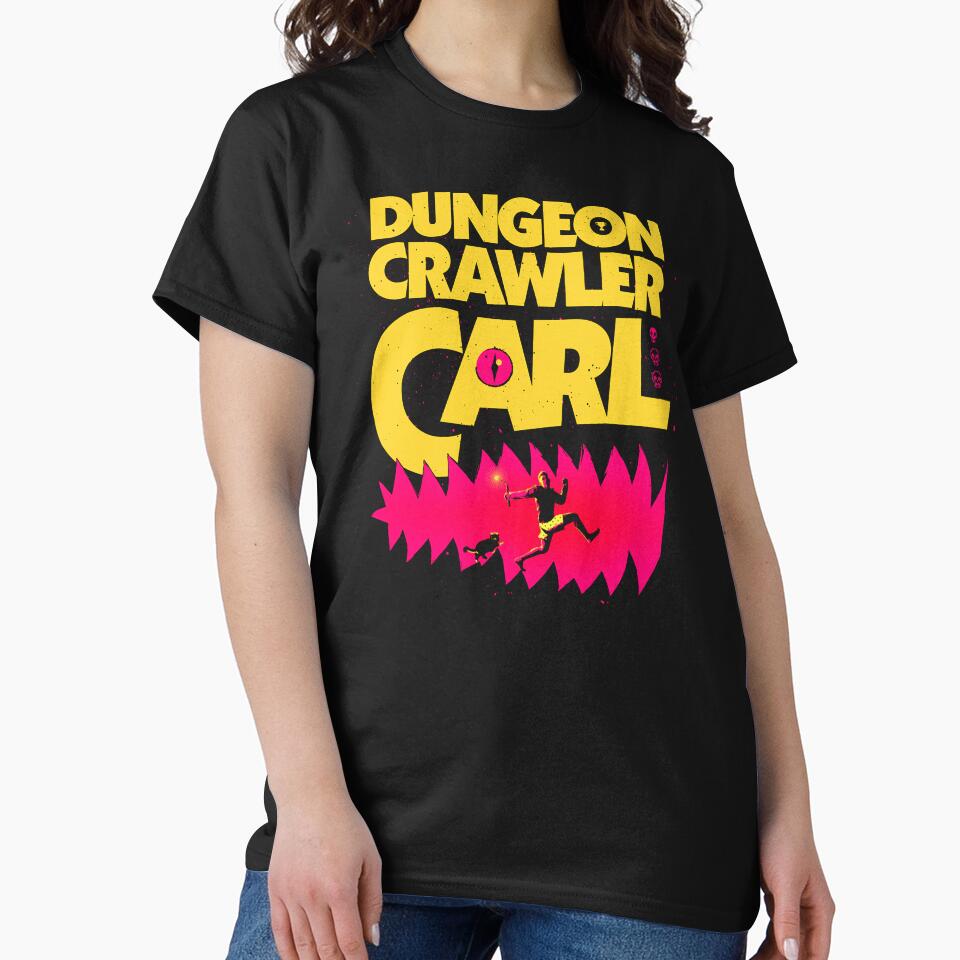 Dungeon Crawler Carl (For Black Shirts) by Lost In Shirts