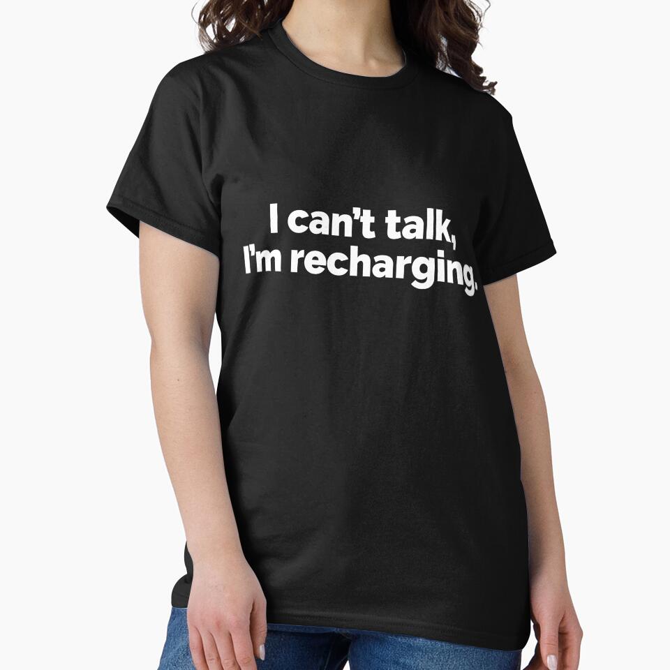I cant talk Im recharging by 23mangoes