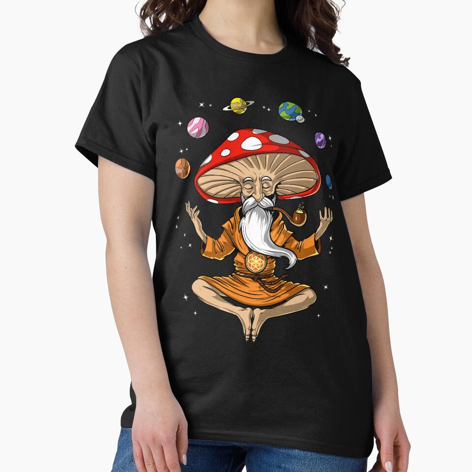 Magic Mushroom Buddha by underheaven