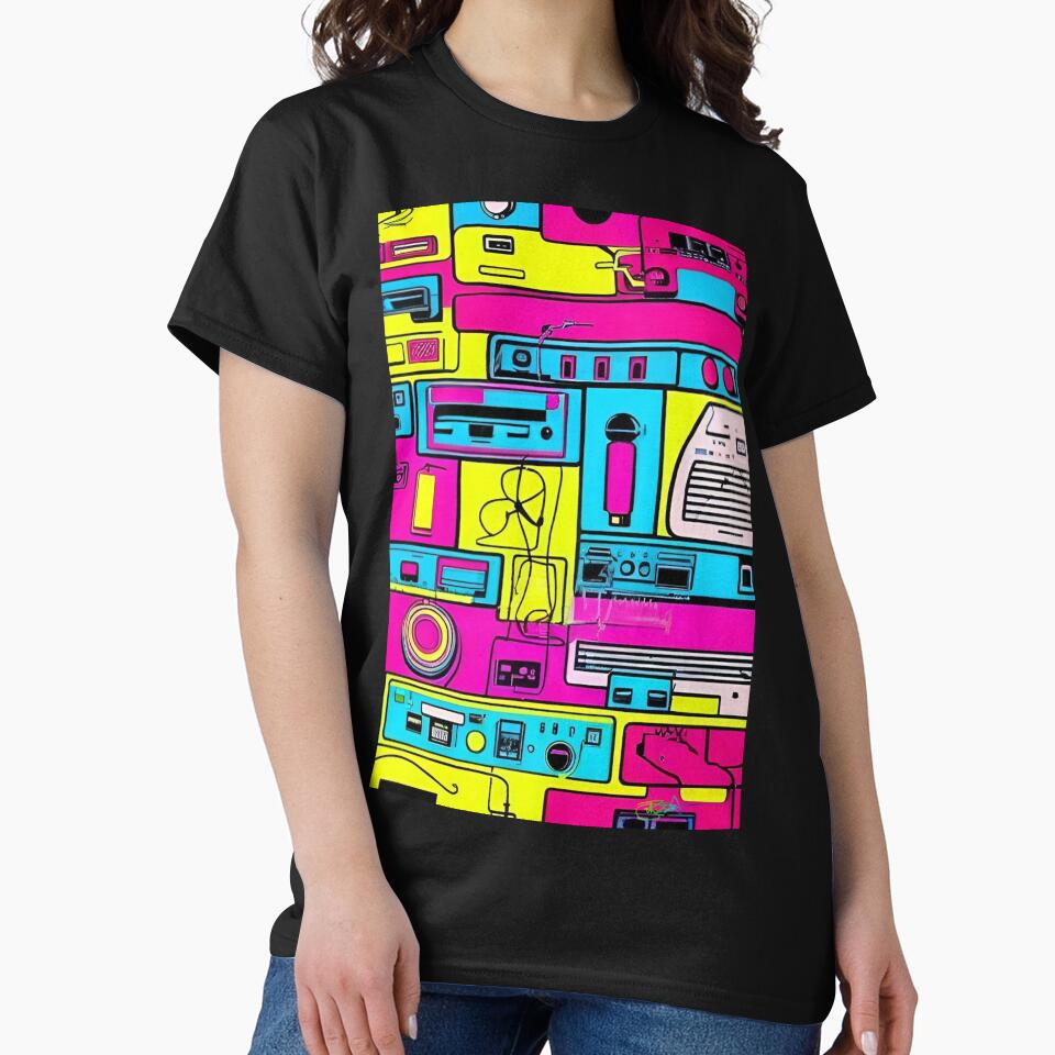 80’s Pop Art Vibes 103 by Benito Del Ray