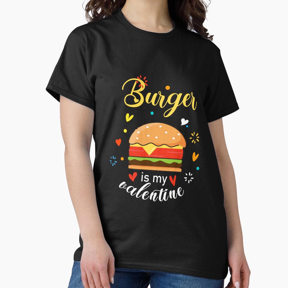 Burger Is My Valentine Day by lady-fiona