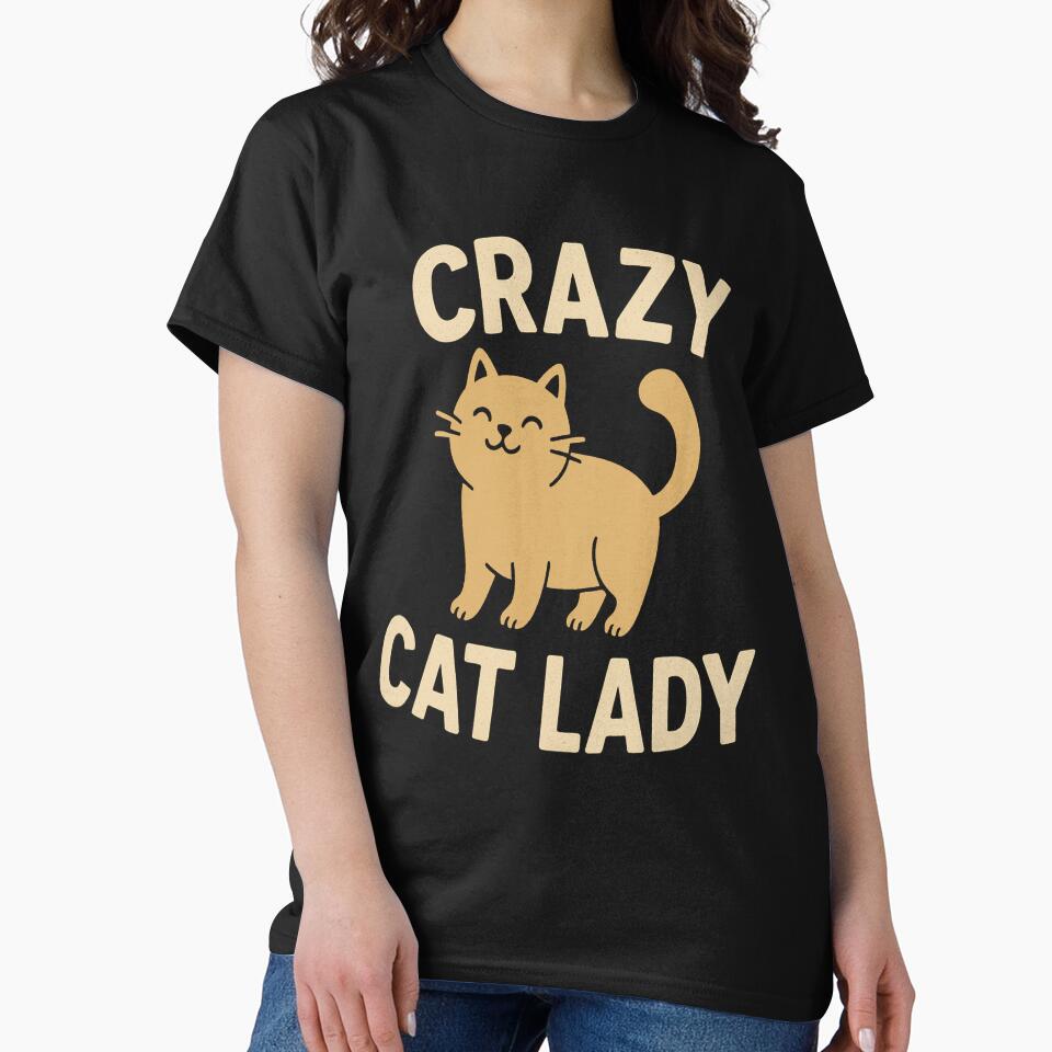 Crazy Cat Lady – Cute Retro Cat Lover Design by VinCut