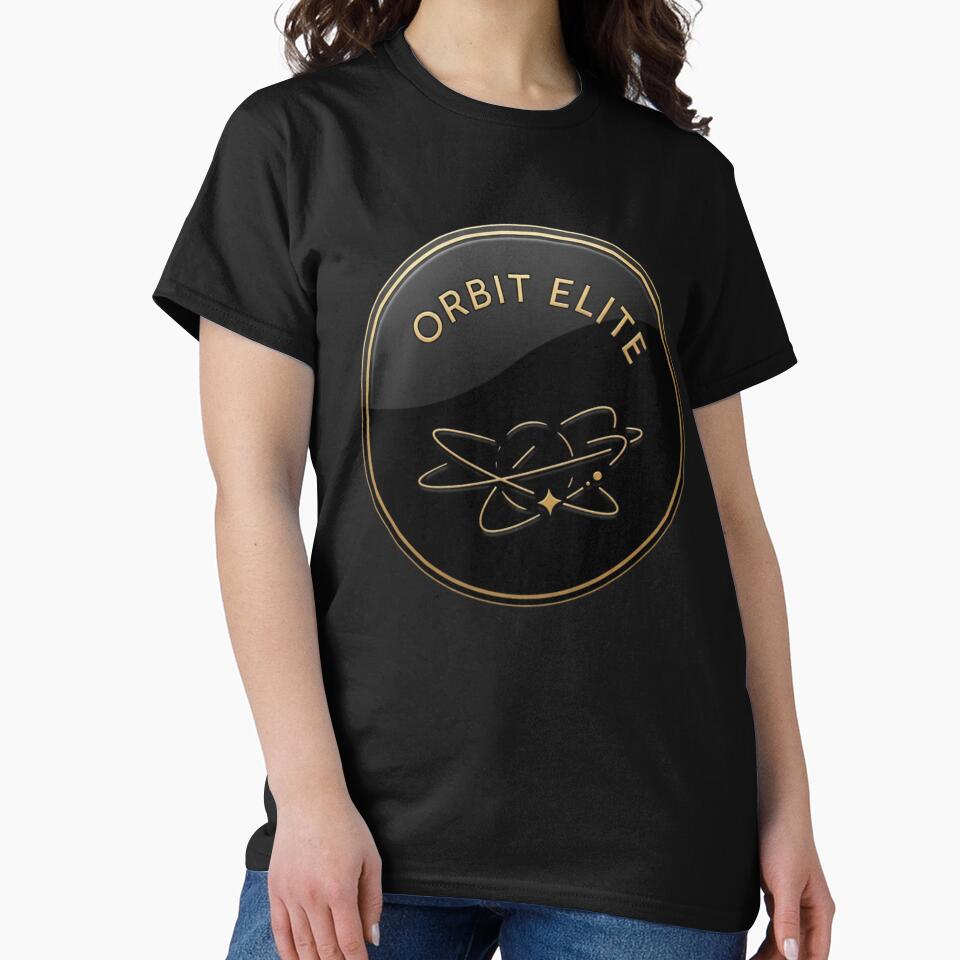 Orbit Elite – Minimalist Space Badge Design | Premium Cosmic Lifestyle Aesthetic by Altair_