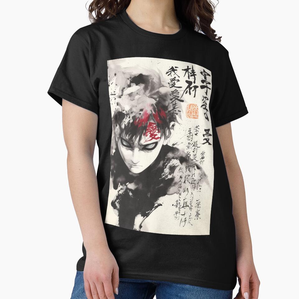 Gaara Sumi-e by AnimeArsenalPrints
