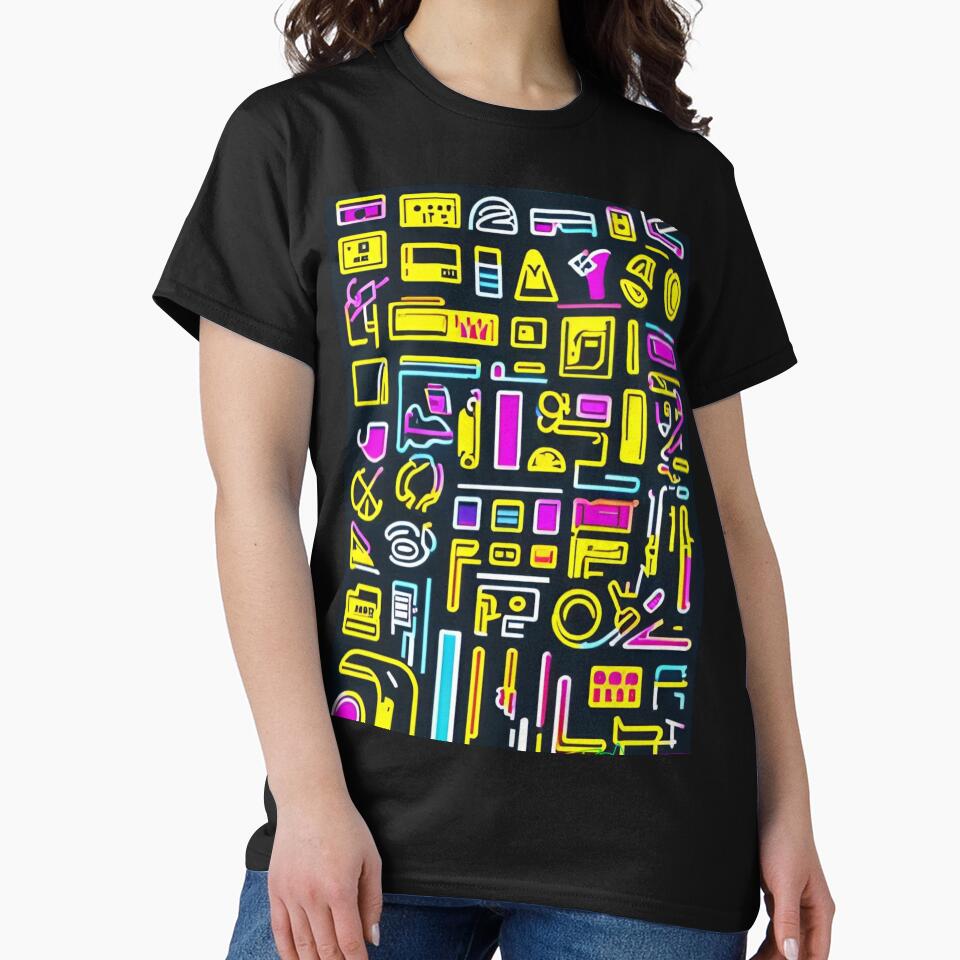 80’s Retro Tech Vibes 83 by Benito Del Ray