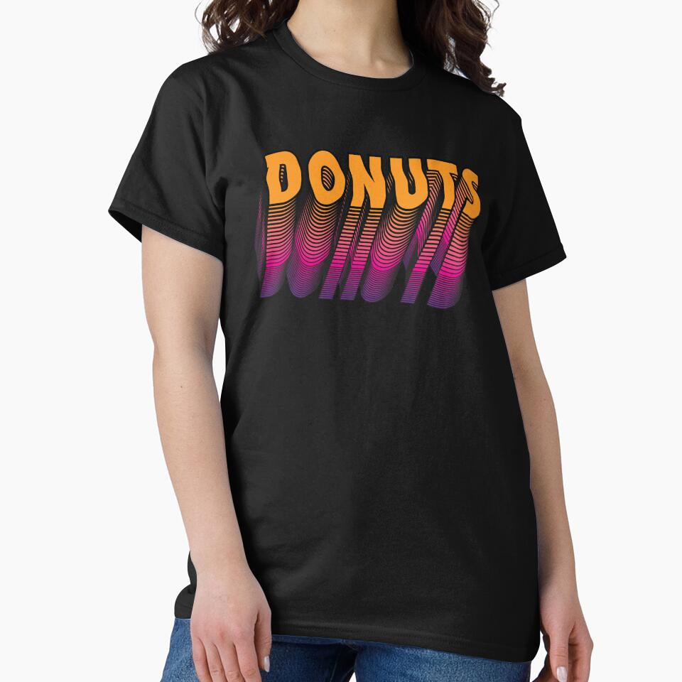 Colorful donut typography by Donutlovers