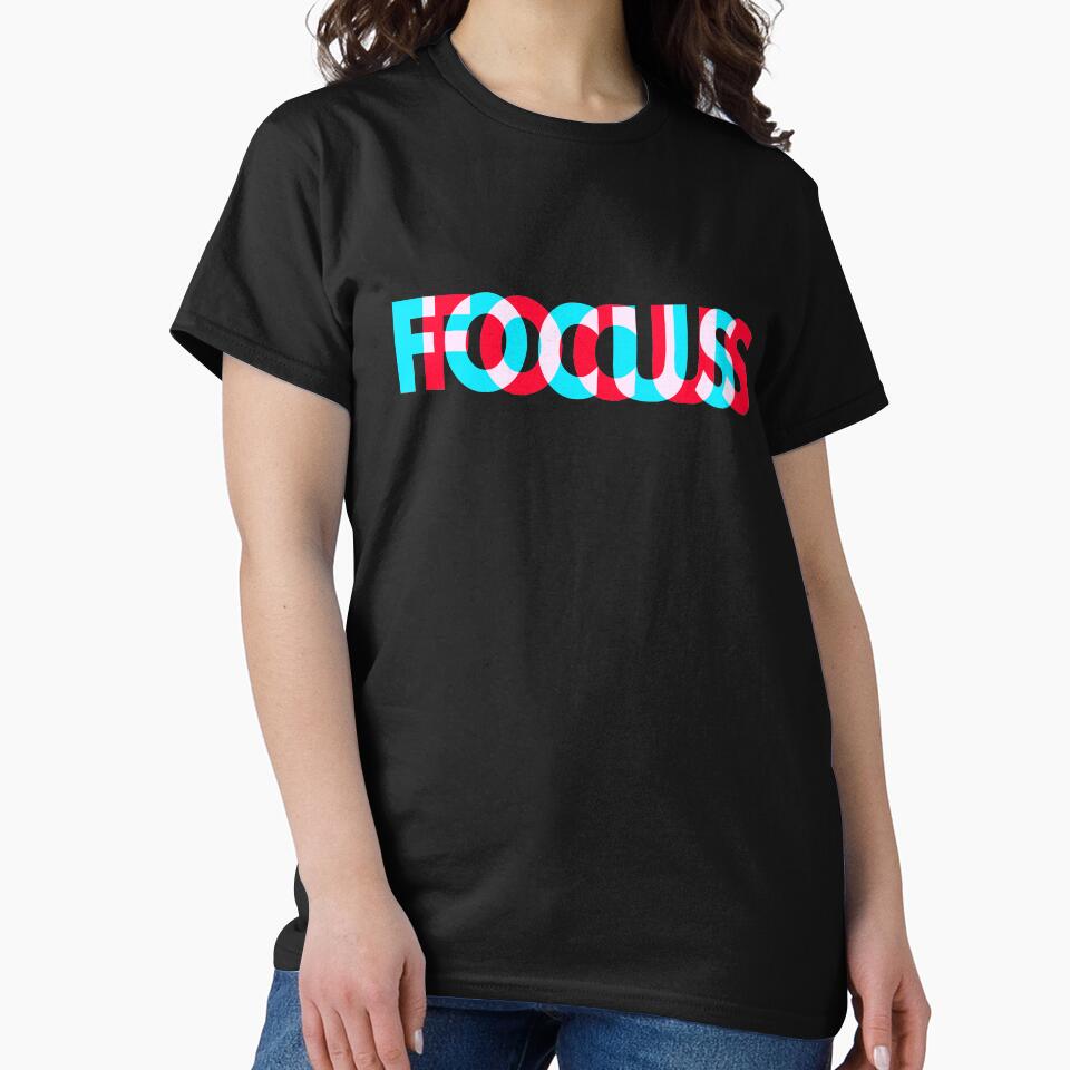 Focus - Optical Illusion Trippy Motivationa by Ryan89-Design