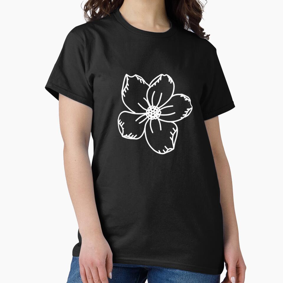 Flower Flower White by AOCreativeProd