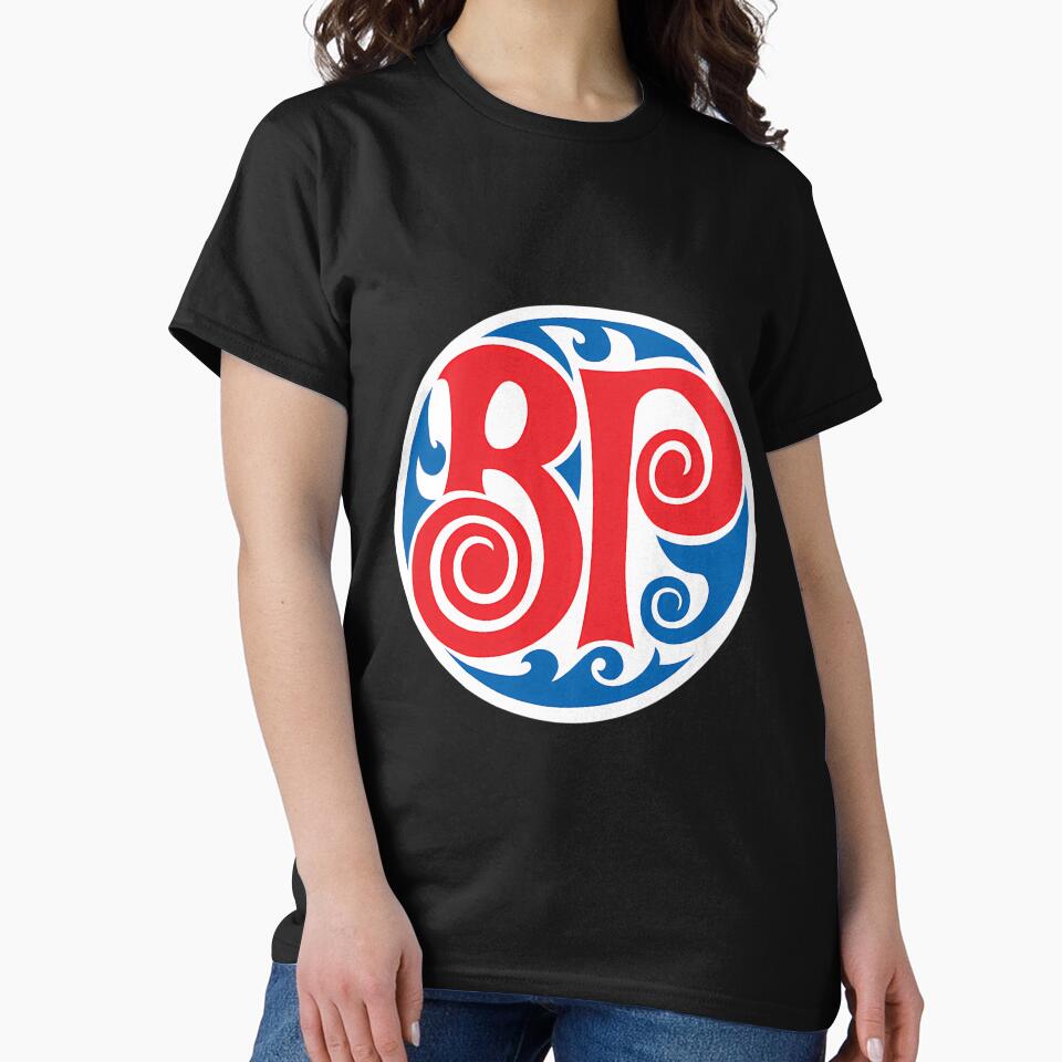Boston Pizza Logo Rooftop City Lights by NatKrajcik