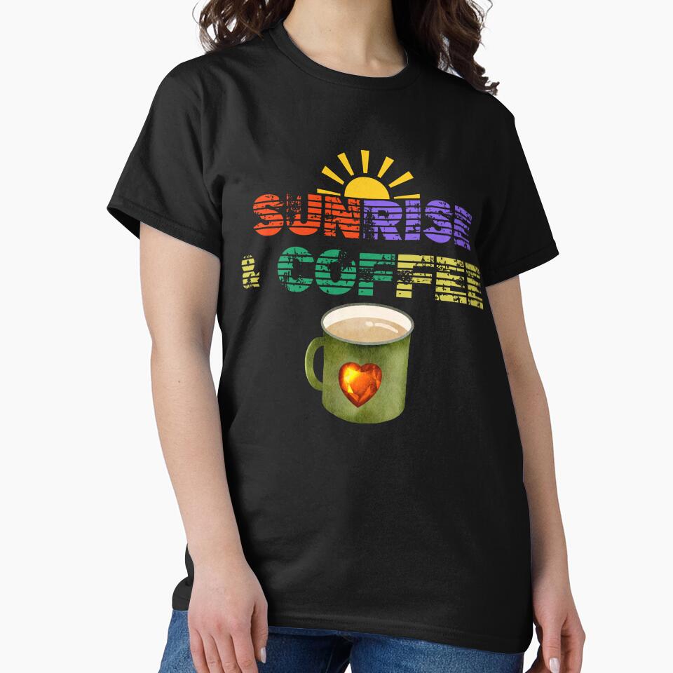 Sunris & Coffee T-shirts by Shevonda Thomas
