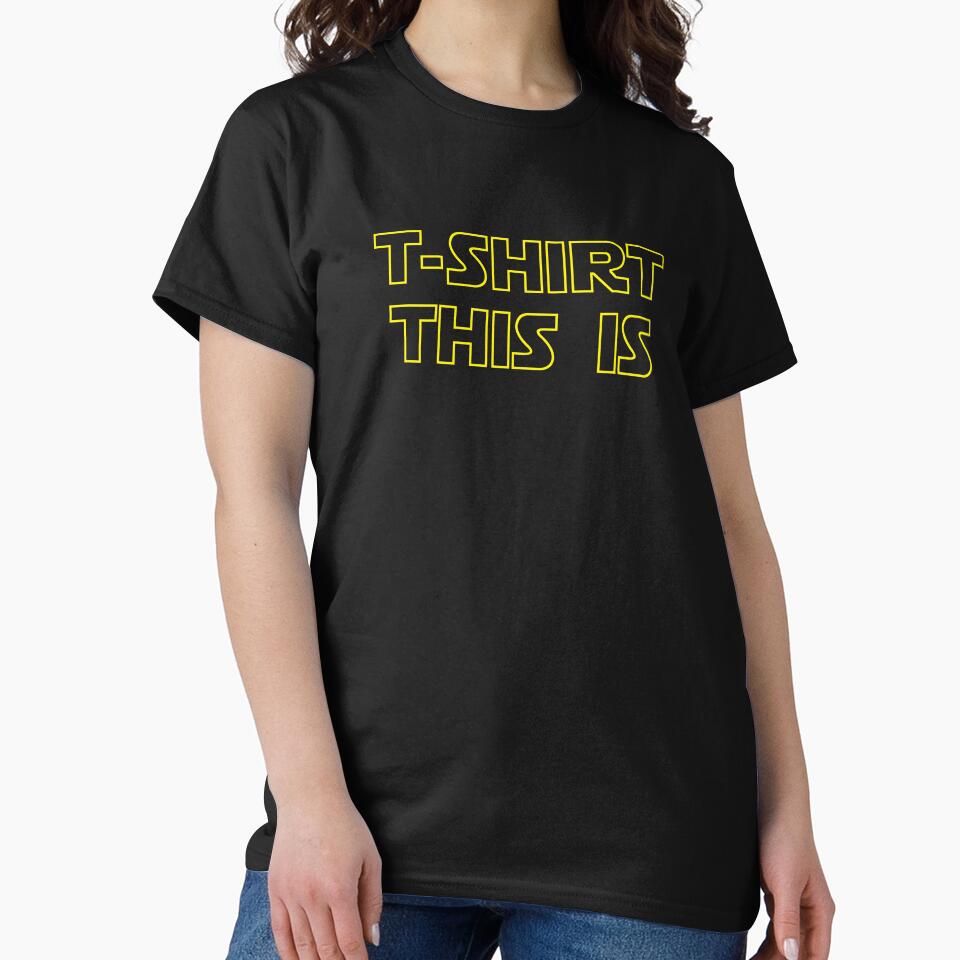 T-SHIRT THIS IS by w1ckerman