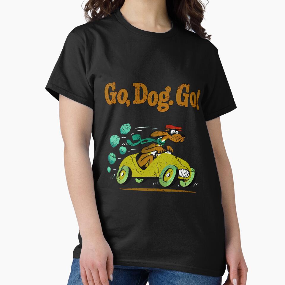 Go, Dog. Go! Vintage by Sanidaarts
