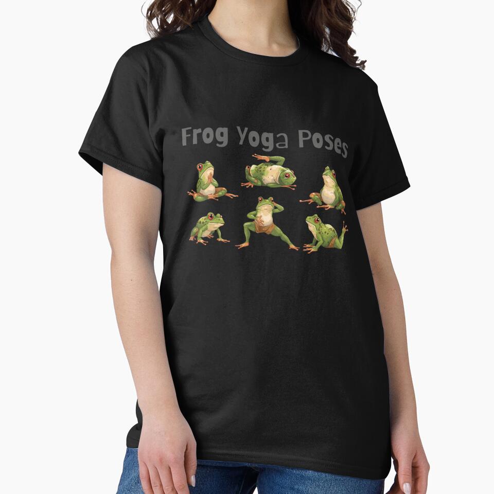 Frog Yoga Poses by PeacockShop2