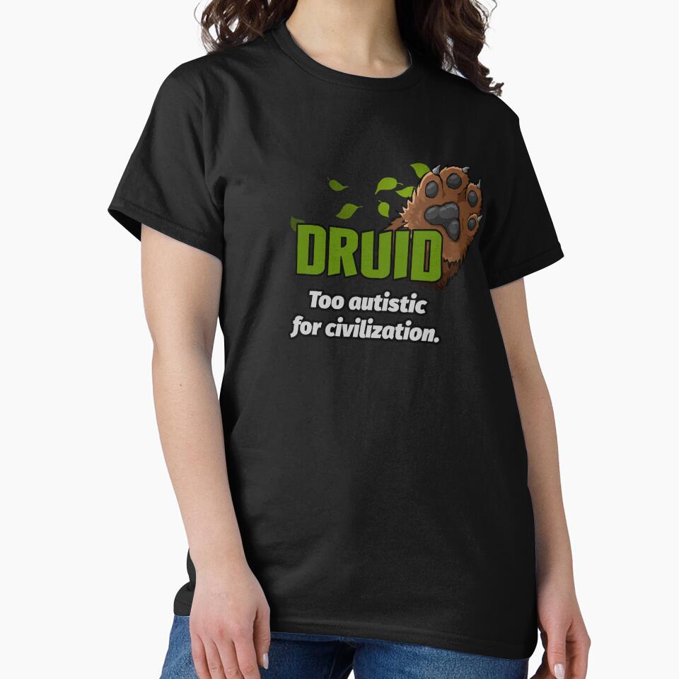 Druid Class Too Autistic RPG Tabletop by FeyTavern