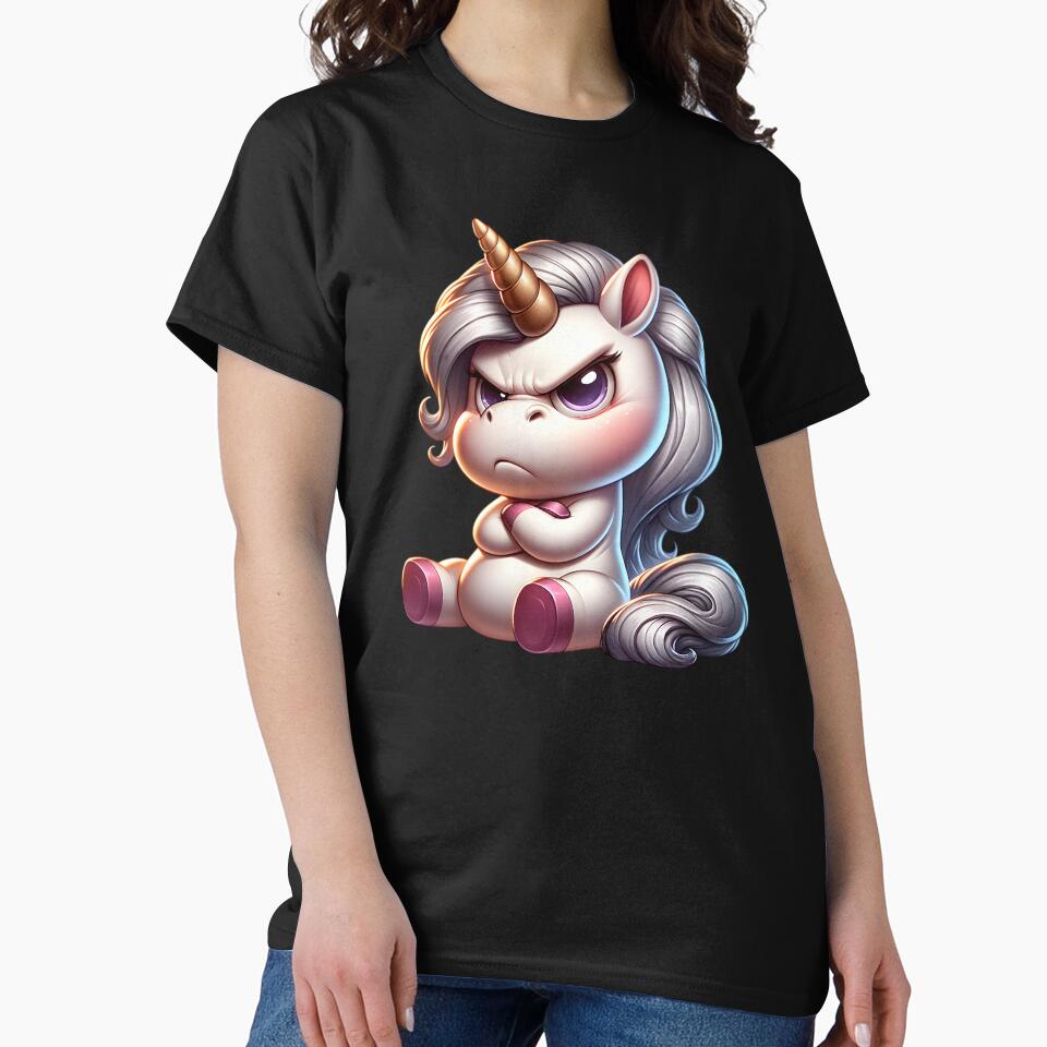 Cute Angry Unicorn by artistevt