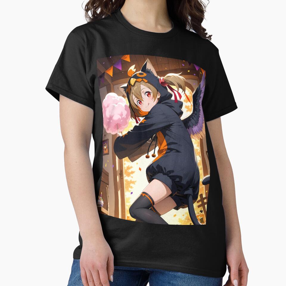 Silica Sword Art Online Cozy Halloween Cat Costume by 108Recordings