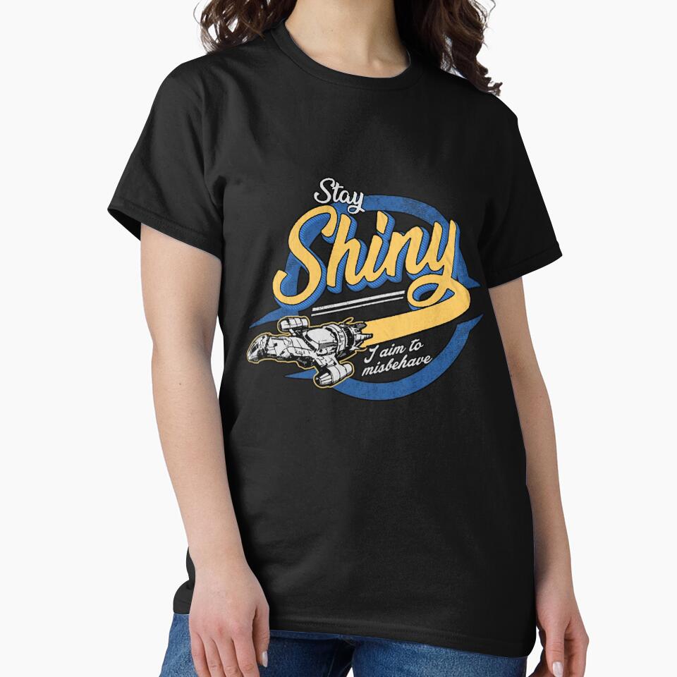 Stay Shiny Firefly Retro by sparkerzed