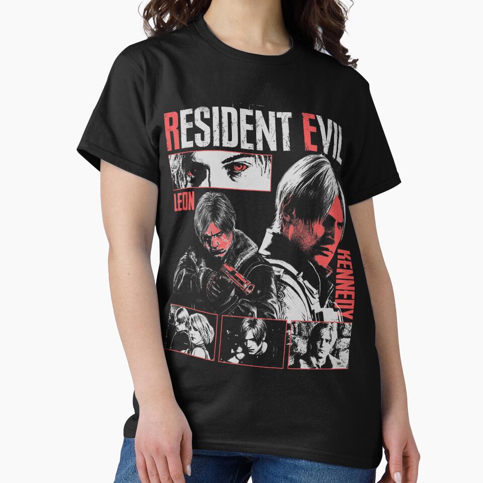 Resident Evil Leon Kenedy Vintage Design by LiuTiuuu