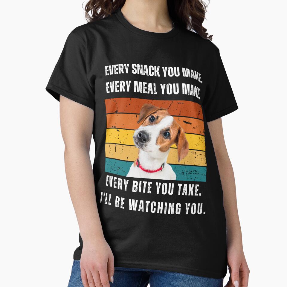 Every snack you make. Jack Russell retro design by hexchen09
