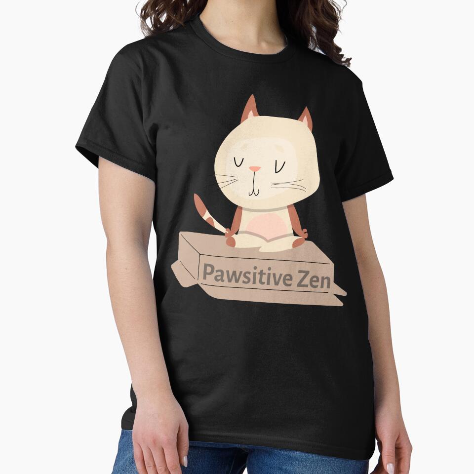 Pawsitive Zen by SarcasticTeez