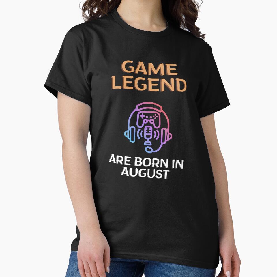 Game legend - Born in August - BW by Nemesiscrowd