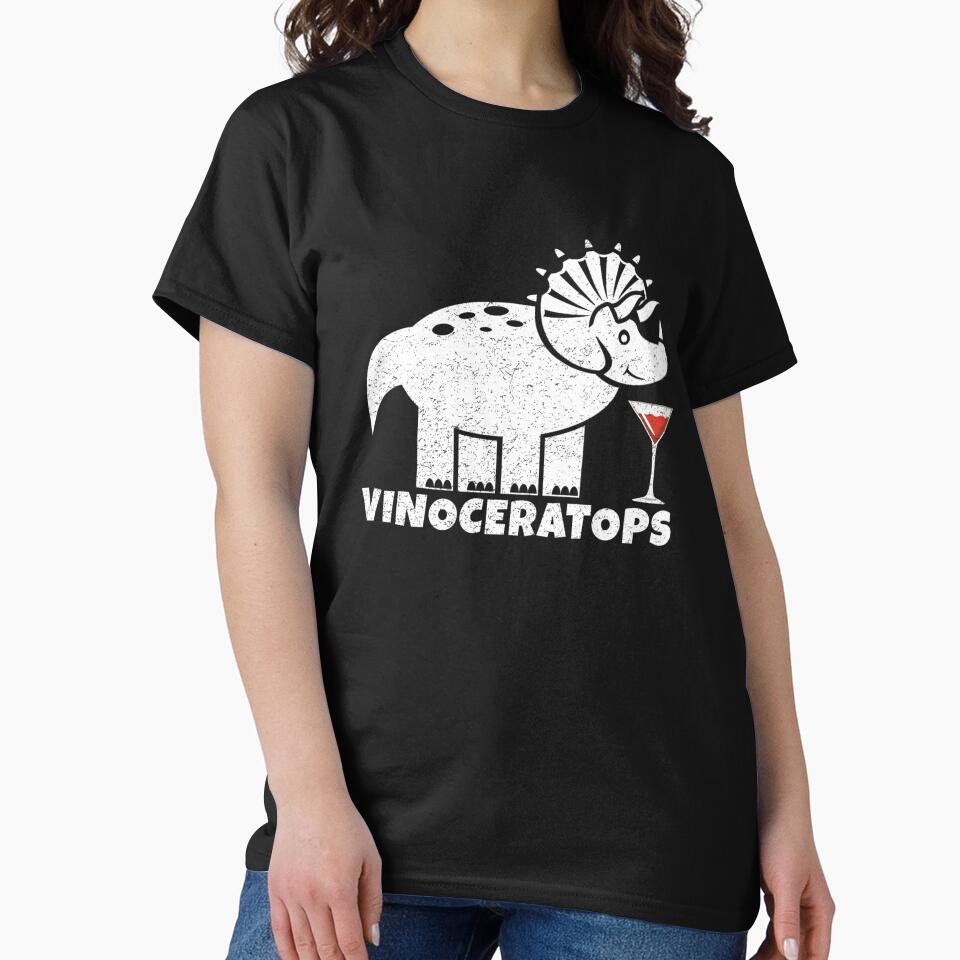 Funny Vinoceratops, Vinosaurs, Wine Gift by Kuma518