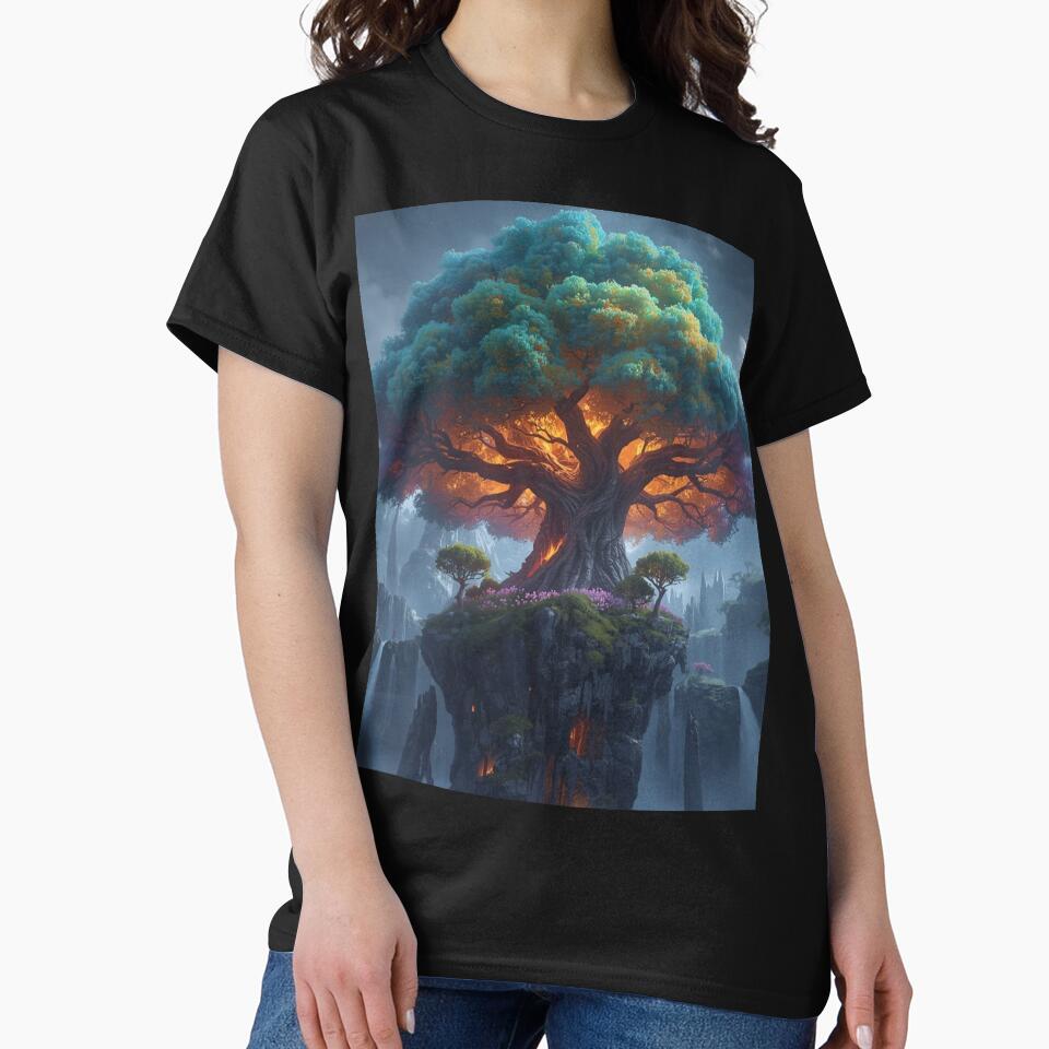 Enchanted Tree of Eternal Light by PixelVibe782