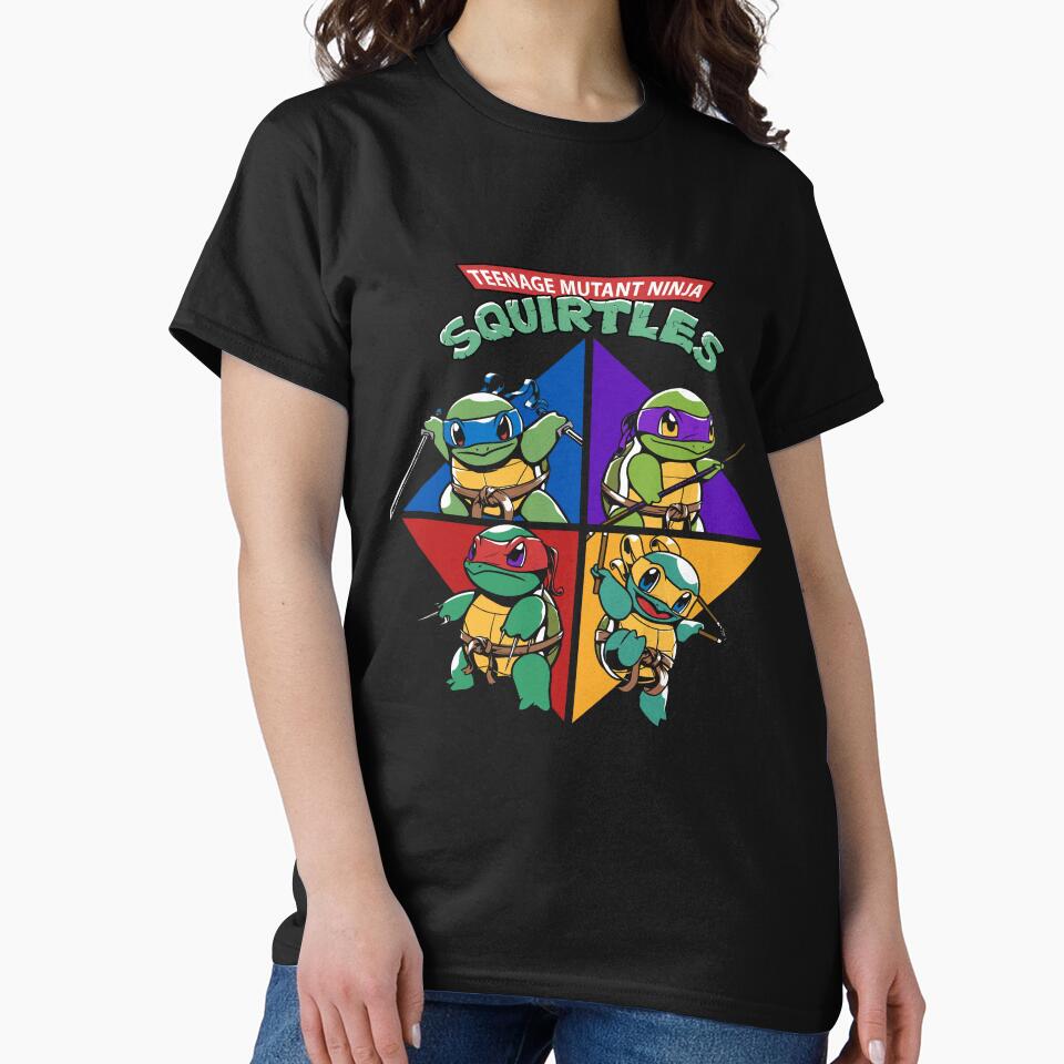 Four turtle heroes so cute and smart poster by DiegoSouza50
