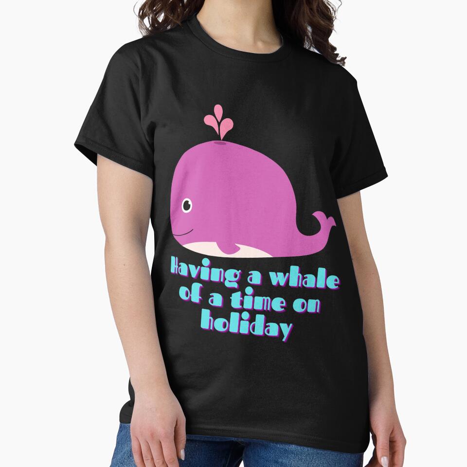 Having a whale of time on holiday by PinkArtDesigns