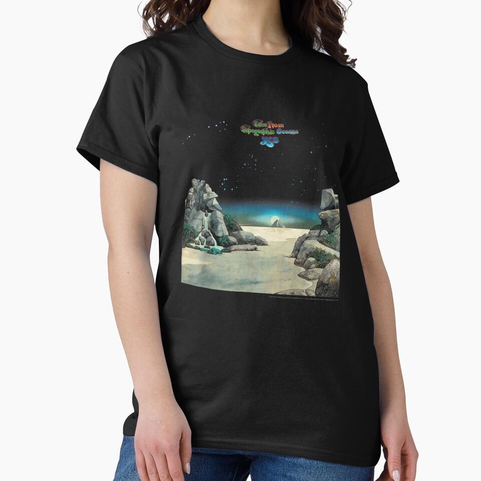 Yes Tales From Topographic Oceans Vintage Album Art Prog Rock Design by WilliaMaler
