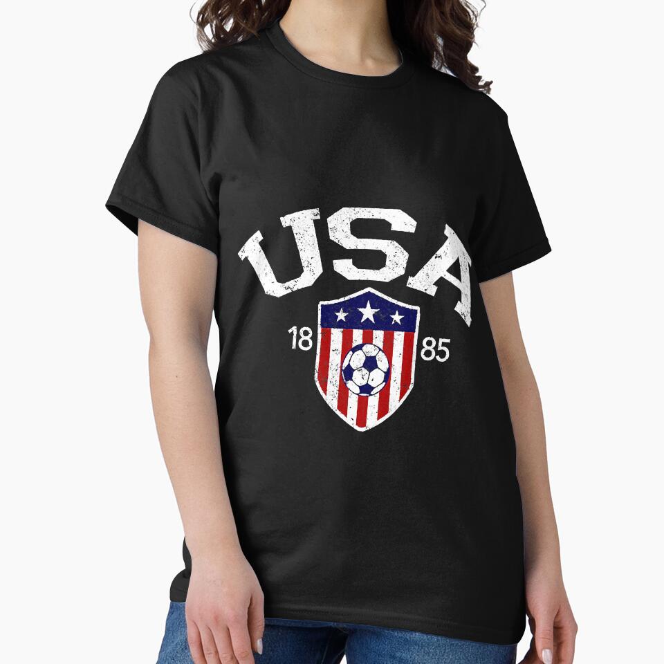 Vintage Usa Soccer Football Soccer by SkyCloudBlue