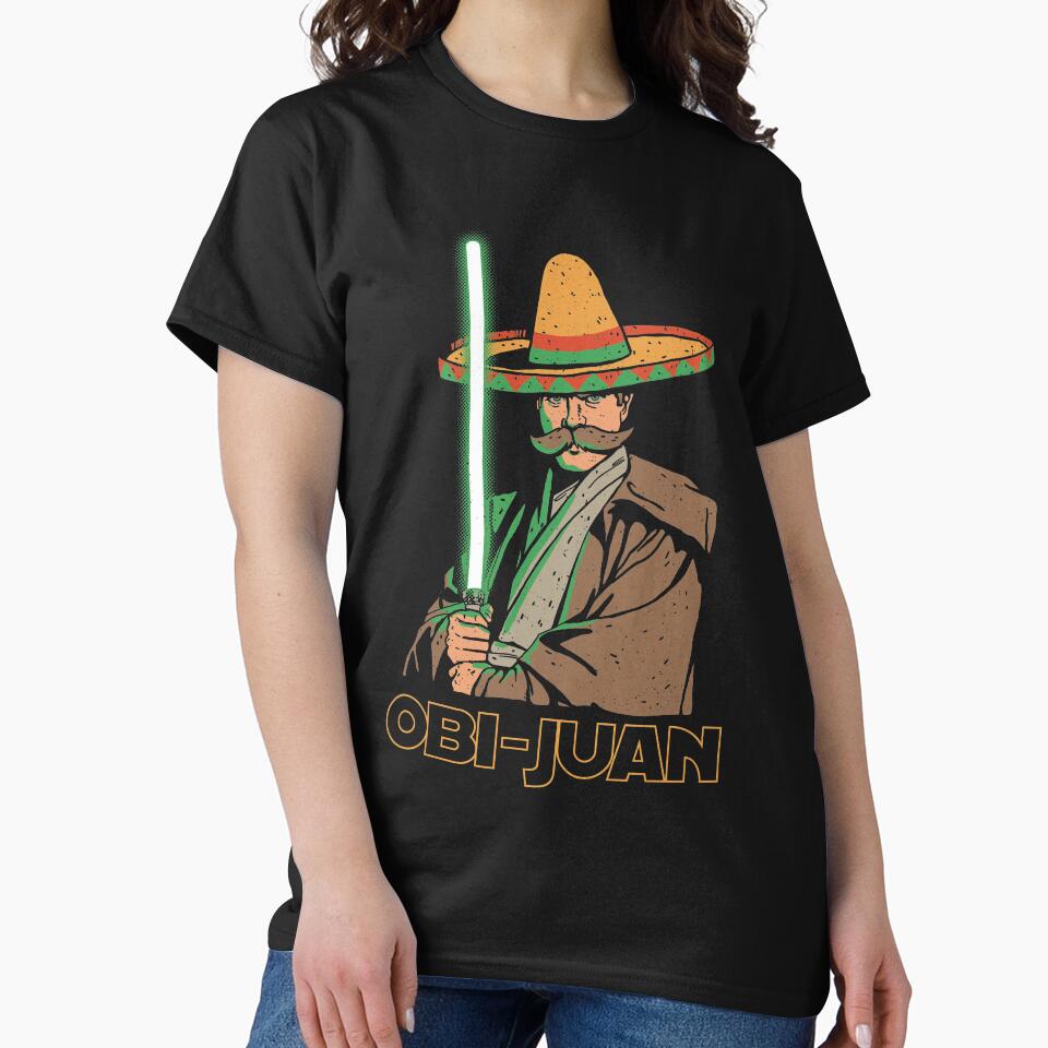 Obi Juan Funny Mexican Sombrero Cinco de Mayo by vomaria