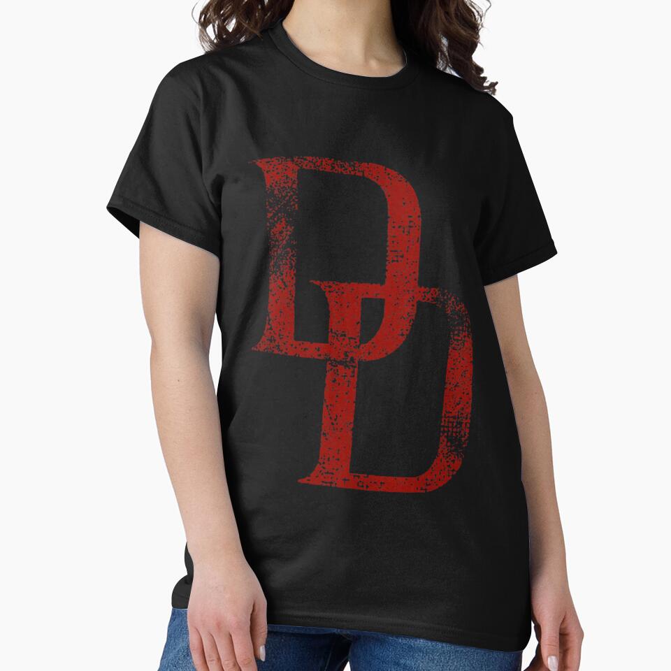Vintage Daredevil Logo Distressed by archiwyzardArt