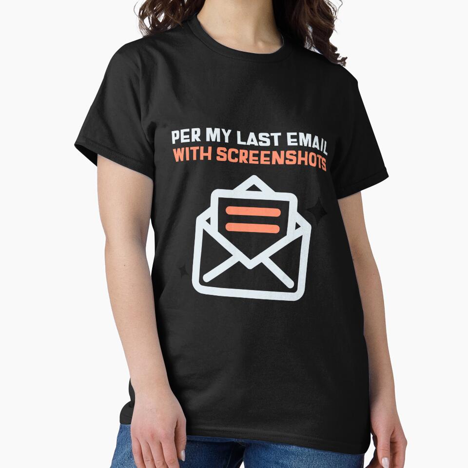 Witty Email by SketchVibeTees