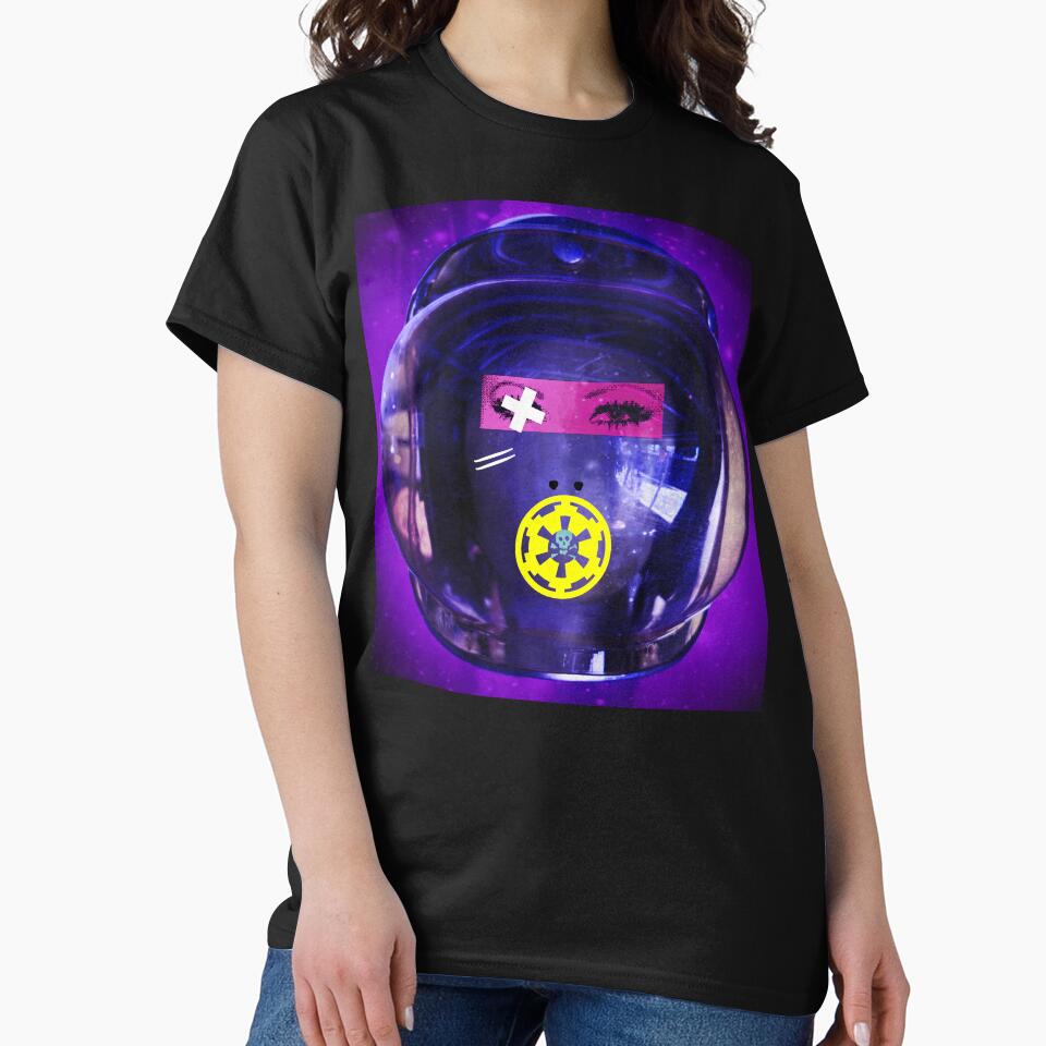 Space girl purple by DerekDoll