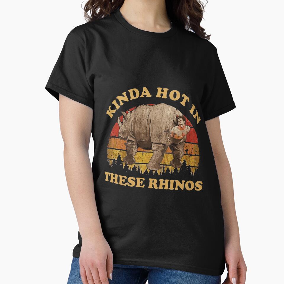 Ace Ventura Quote - Kinda Hot In These Rhinos by Rachelabiga