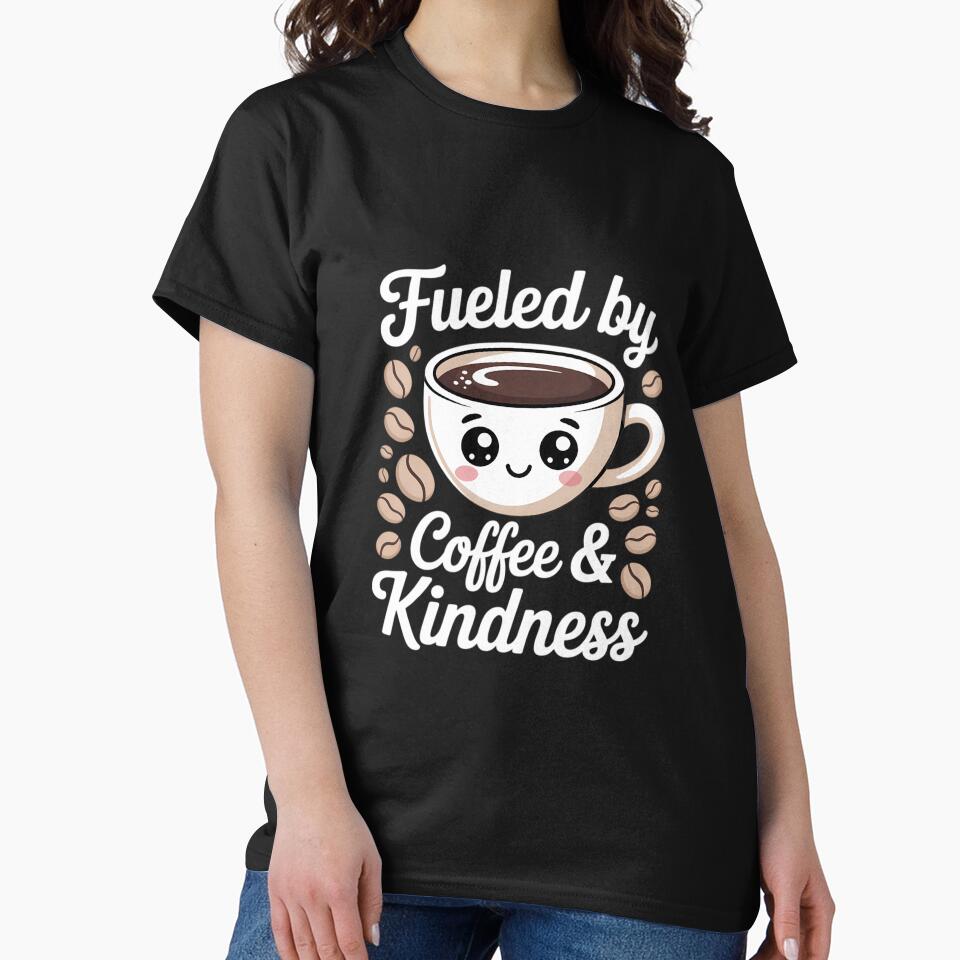 Coffee Lover Fueled by Coffee and Kindness by FaithAbbott