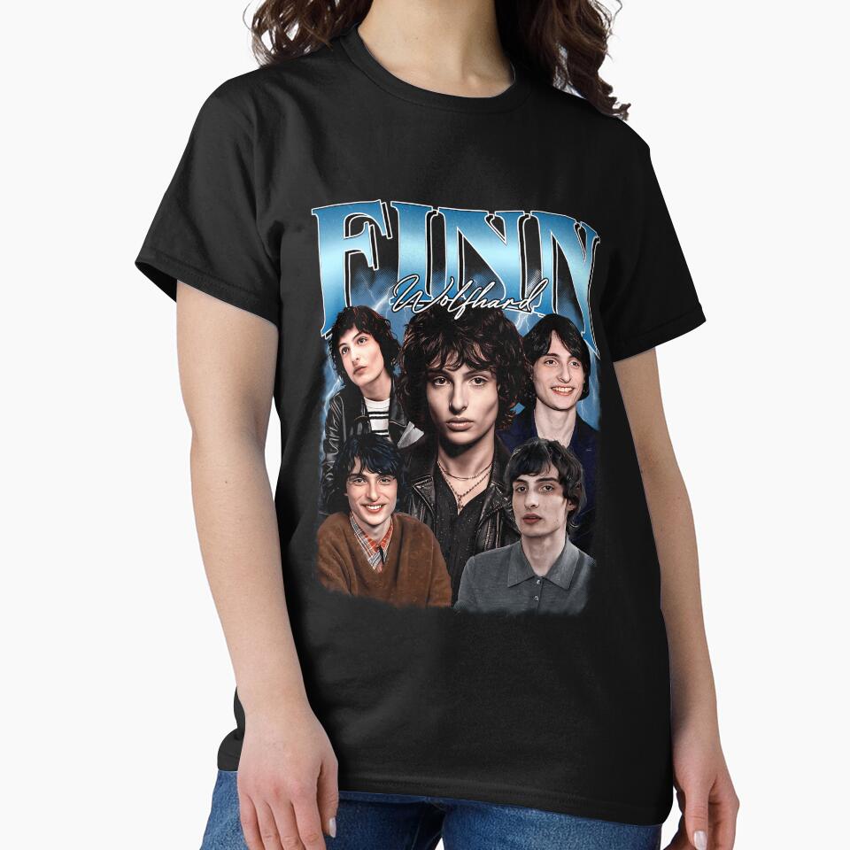 Finn Wolfhard Vintage 90S Bootleg by monodeepsamanta