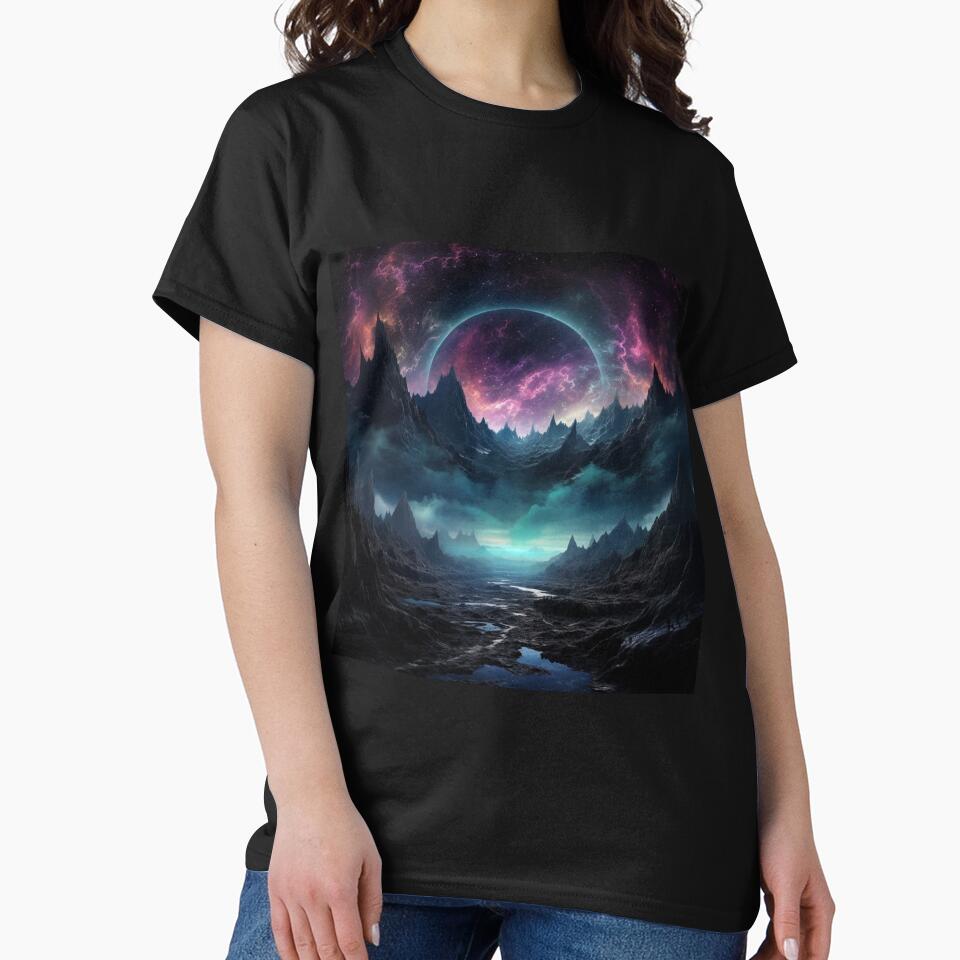 Dark Fantasy Landscape - Black Hole Rising by Fantasy Masterpiece
