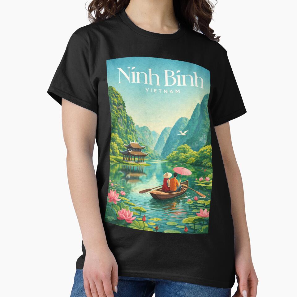 Ninh Binh Vietnam Trang An Lotus River Boat Scenic Landscape by Places On Earth