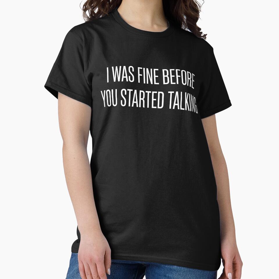 Introvert - I Was Fine. And Then You Talked. by Bebichic