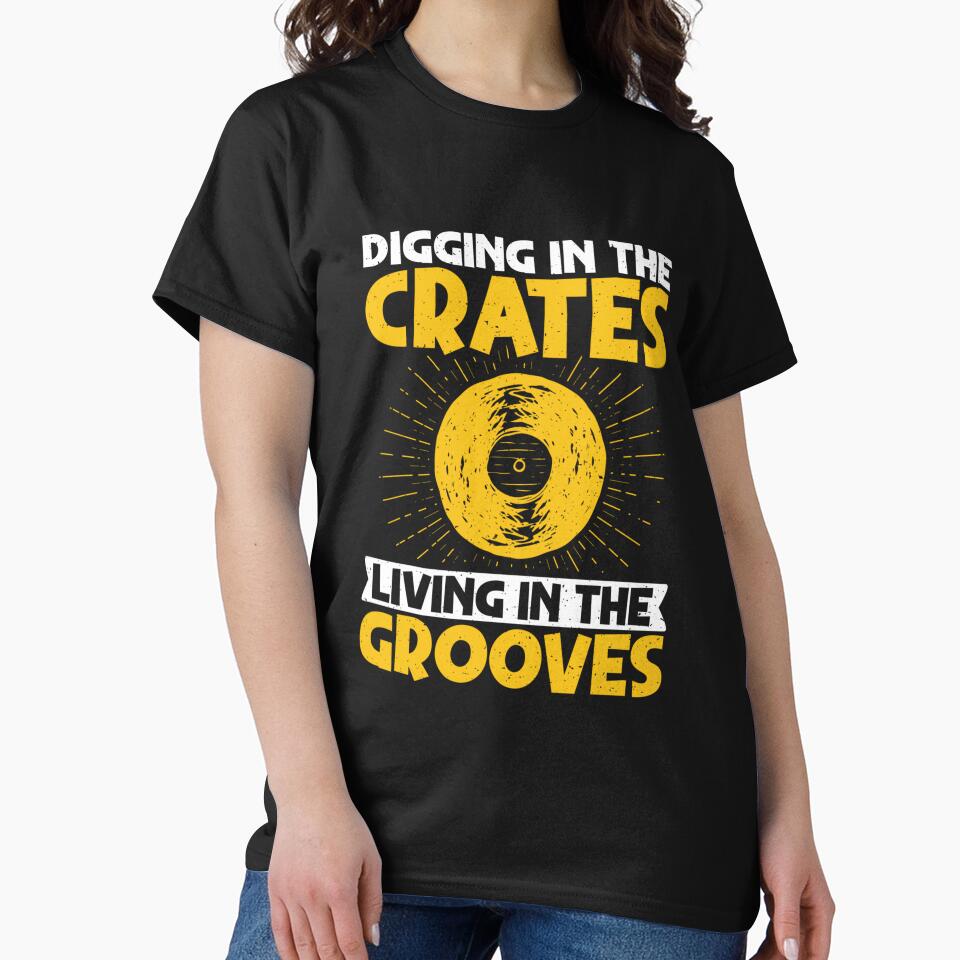 Digging in the Crates Living in the Grooves Vinyl Records by AlanYYoder